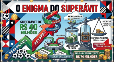 O Enigma do Superávit: Por que o São Paulo busca empréstimos mesmo com as contas de 2025 no az...