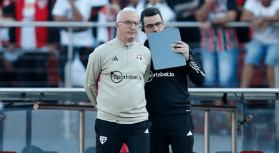 Em programa na Joven Pan, Pilhado, Vampeta e Bruno Prado avaliaram a situação de Dorival Jr que...