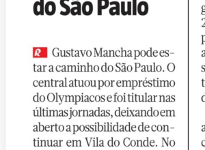 Jornal português destaca conversa do São Paulo por zagueiro do Rio Ave 2