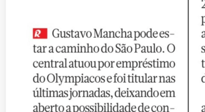 Jornal português destaca conversa do São Paulo por zagueiro do Rio Ave 2